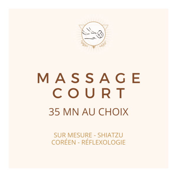 Boutique - Massage court 35 mn à Aix les Bains