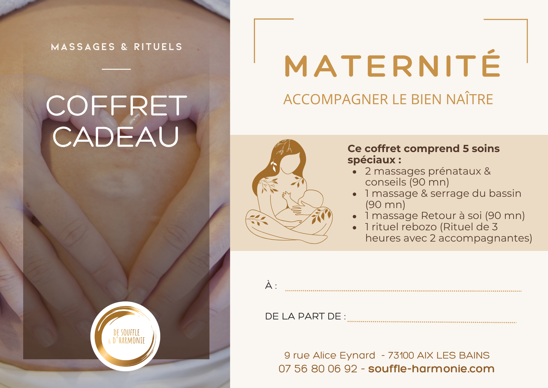 Coffret Maternité (5 soins spécial Bien Naître) – Image 2