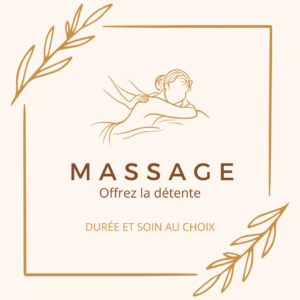 Massage bien-être (durée au choix) 🎁